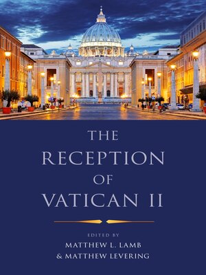 cover image of The Reception of Vatican II